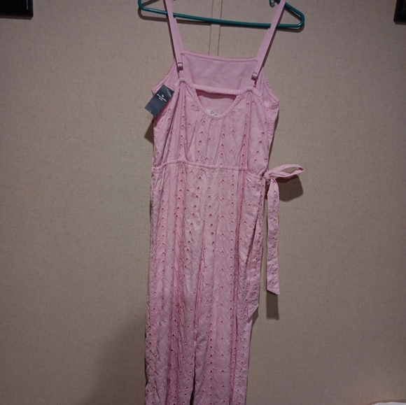 Abercrombie Kids Grils Eyelet Wide Leg  Jumpsuit NWT Size 15/16 - Picture 4 of 5